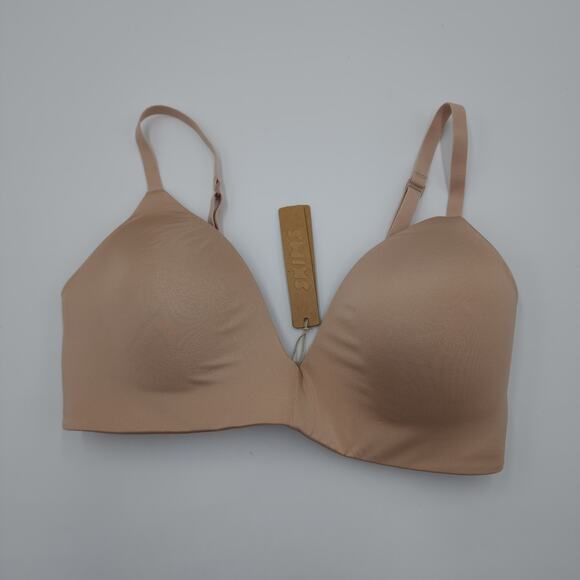 SKIMS Wireless Form T Shirt Demi Bra in Mica Size 32D - Picture 1 of 9